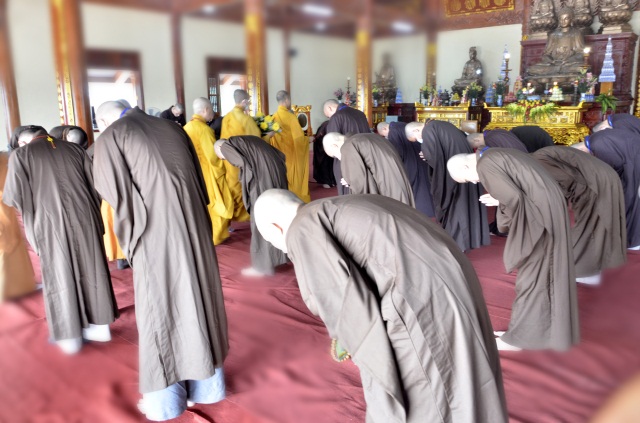 Ngày thứ hai Giới đàn Nghệ Tĩnh lần thứ V -2021